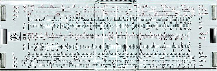 Regolo calcolatore Faber, 1975