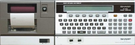 Computer Sharp PC 1500, 1982